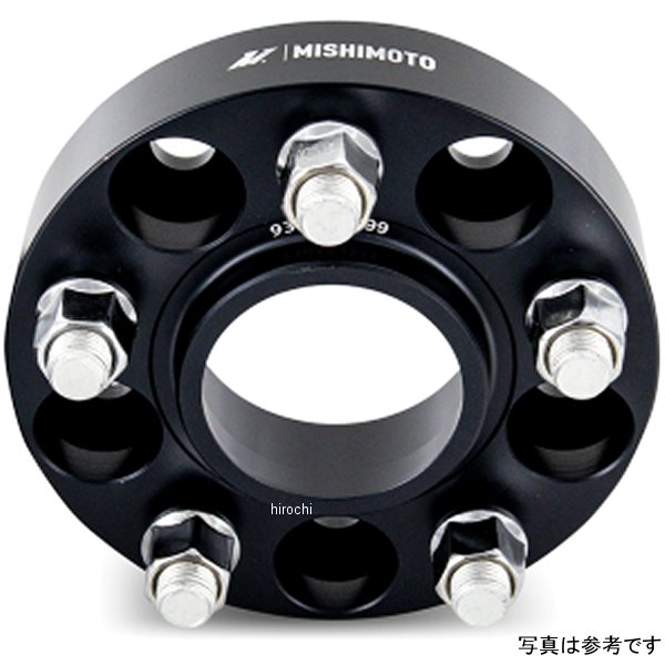 Mishimoto ホイール スペーサー 5x100 56.1 25 M12 黒