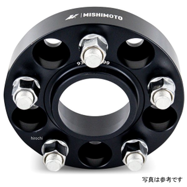 Mishimoto ホイール スペーサー 5x120 67.1 25 M14 黒