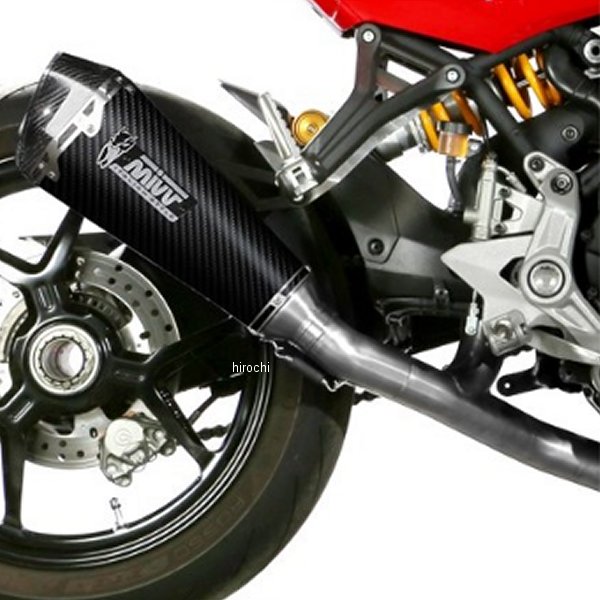 スリップオンマフラー 触媒あり DELTA RACE 17年-20年 スーパースポーツ939 カーボン