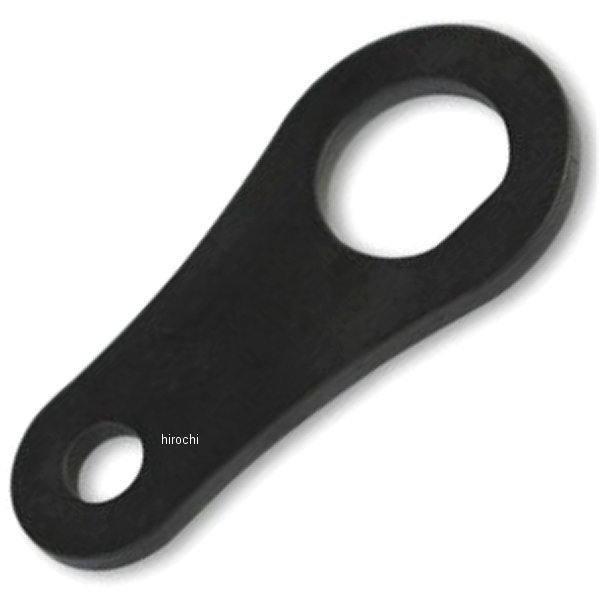 FXイグニッションスイッチ用　1つ穴プレート ブラック