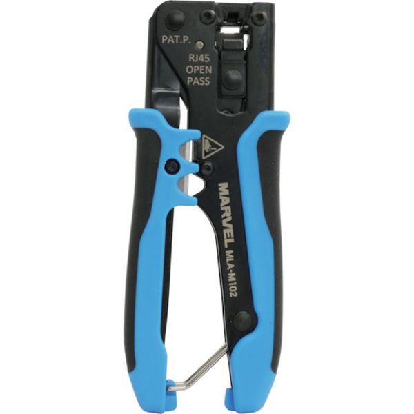 モジュラー圧着工具 貫通式