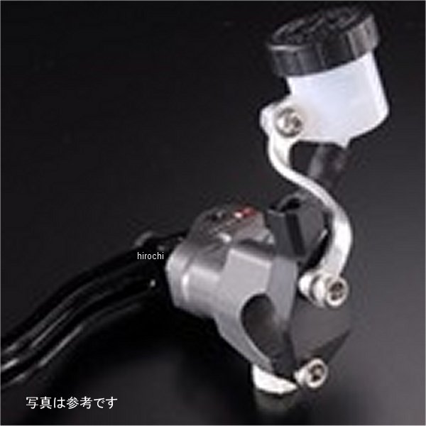 ミラーホルダー ブレンボラジアルクラッチマスター用 ガンメタ