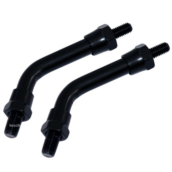 Z2タイプ ミラー 補修 交換用 ベリーショートステー 10mm黒 2本