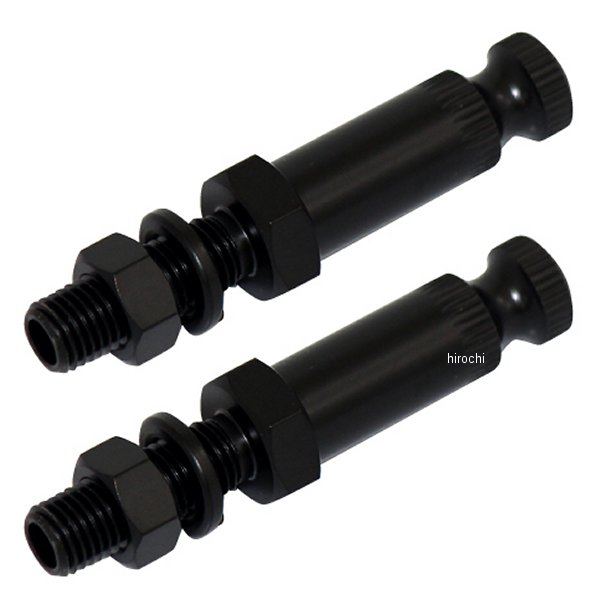 汎用 ウインカーステー ノーマル M10×76mm 黒 2本