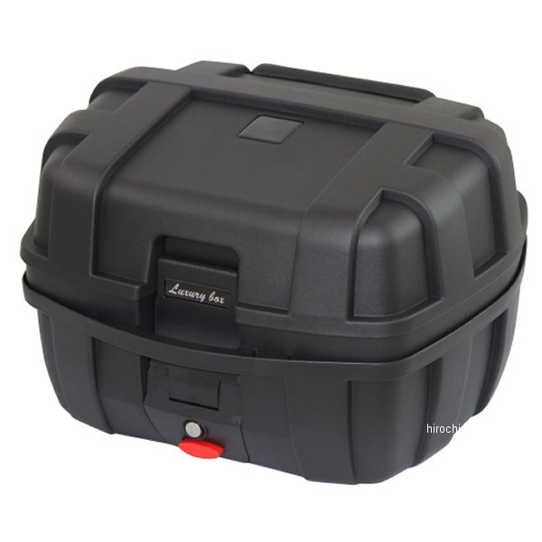 オートバイ用 リアボックス E730 トップケース ロッキー 37L バックレスト付 黒