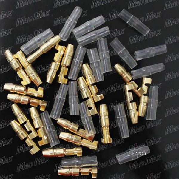 圧着ギボシ端子 絶縁スリーブ オス 20個入り