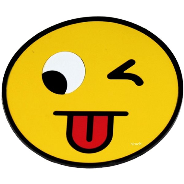 ノンスリップパッド 滑り止めマット スマーフォン置き 顔文字 TYPE1