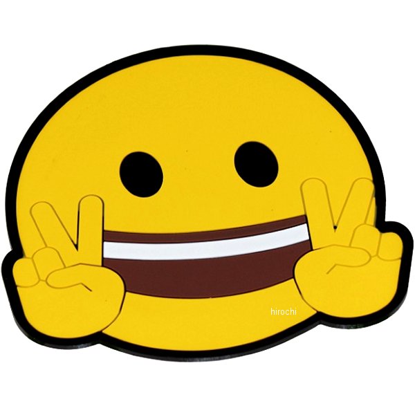 ノンスリップパッド 滑り止めマット スマーフォン置き 顔文字 TYPE7