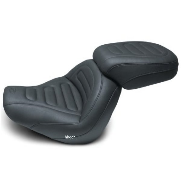 18年-21年 Harley Fat Bob スタンダート Touring Solo Seat Trapezoid- ブラック