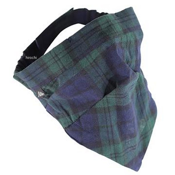 グッズ GOODS フェイスマスク ROBIN FACEMASK チェック/グリーン