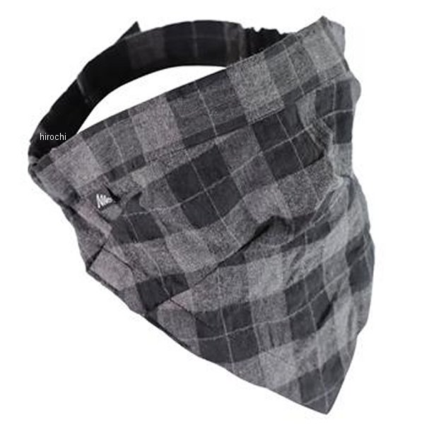 グッズ GOODS フェイスマスク ROBIN FACEMASK チェック/ブラックグレー