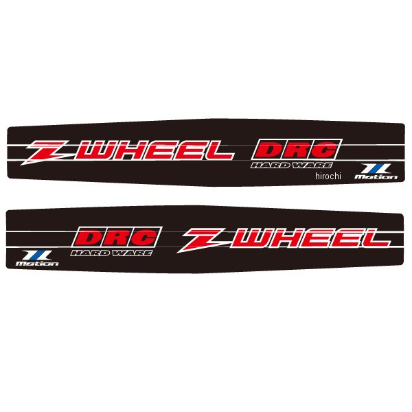 スイングアームデカール 12年-20年 CRF250L、M、RALLY Z−WHEEL、DRC 黒