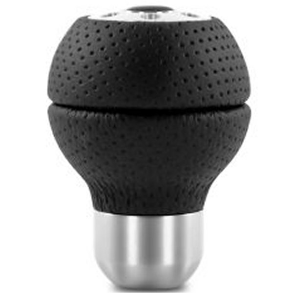 Race シフトノブ ブラック Airleather, Aluminum Insert