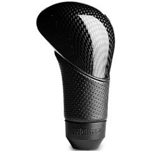 Shadow シフトノブ ブラック Airleather, Carbon Effect Insert