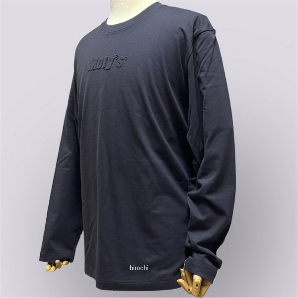 エンボスロゴ 長袖Tシャツ XLサイズ