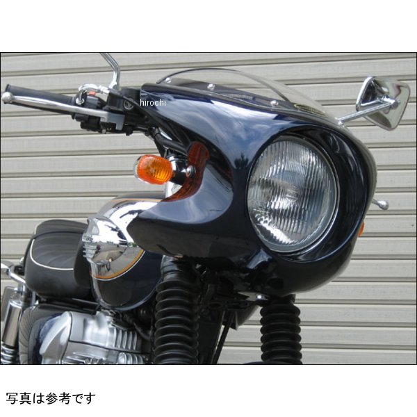 ミニロケットカウル クリア W400/650/800 未塗装