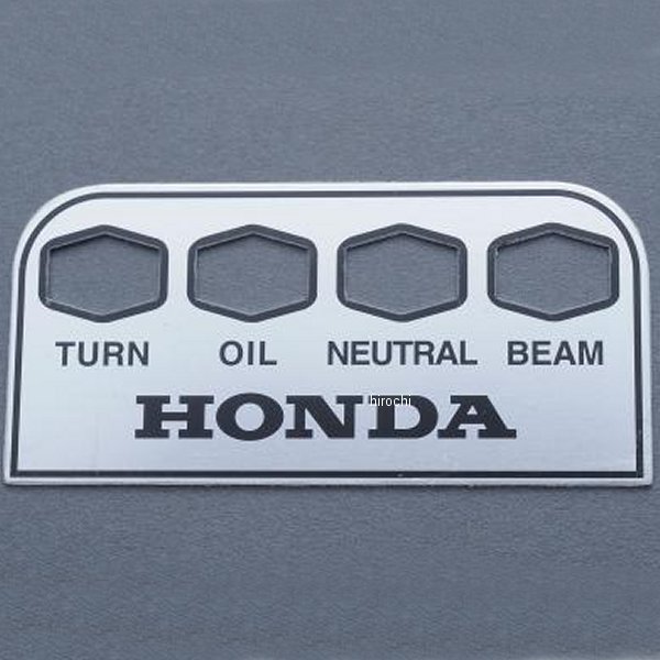 MRS パイロットランププレート CB750K2-K6