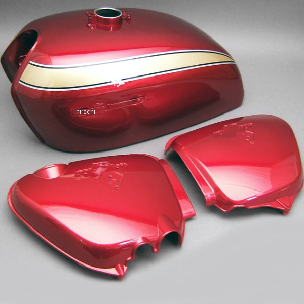 MRS タンク、サイドカバーセット CB750K2 キャンディルビーレッド