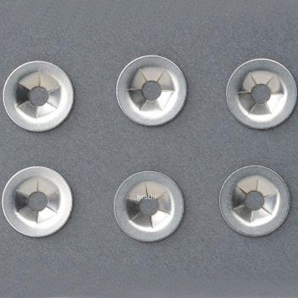 MRS サイドカバーエンブレム用 ナットセット 72年-75年 Z1、Z2 6個入り