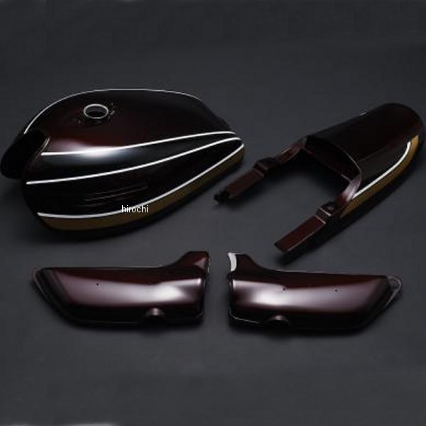 MRS 外装4点セット ダブルピッチ 72年-75年 Z1、Z2 玉虫マルーン