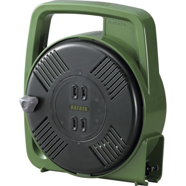 MS8OG  マックリール 単相100V 8m 手動巻 (オリーブグリーンシリーズ)