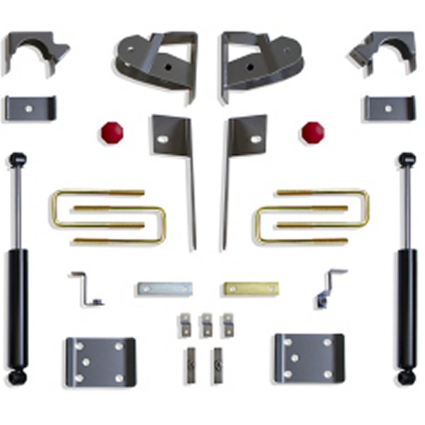 19年以降 GM C/K1500 2WD/4WD 5in リア Adj. Lowering Flip Kit