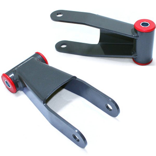 11-18 GM C/K1500HD/2500HD/3500HD 2WD/4WD 1in リア Lowering Shackles