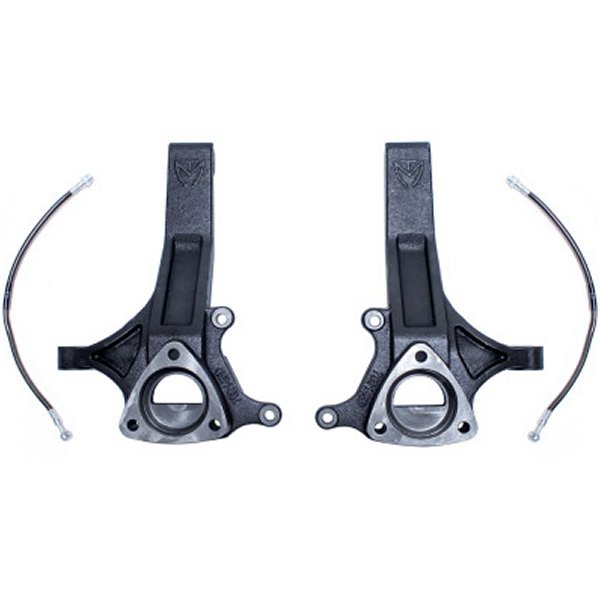 02-18 Dodge RAM 1500 2WD 4.5in フロント Lift Spindles w/Extended DOT Compliant Brake Lines