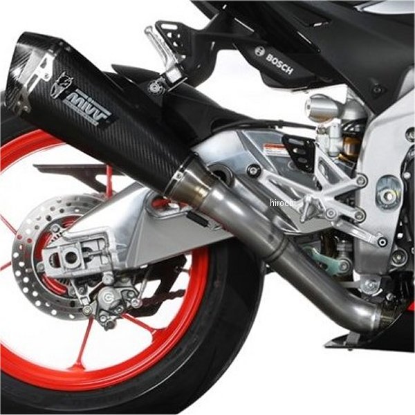 スリップオンマフラー DELTA RACE 触媒あり 17年-20年 RSV4 カーボン