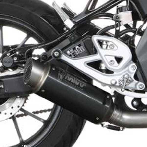 フルエキゾースト 触媒あり GP PRO 19年-23年 YZF-R125 ブラックステン