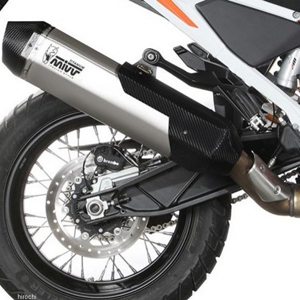 スリップオンマフラー SPEED EDGE 21年-23年 KTM 1290SuperAdventureR チタン