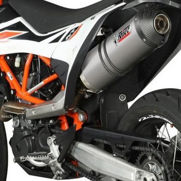 スリップオンマフラー 触媒あり OVAL 20年-23年 KTM 690SMC-R チタン