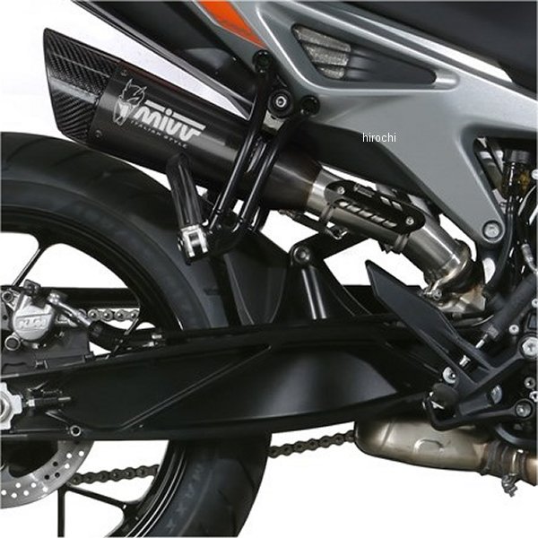 スリップオンマフラー X-M5 23年 790デューク ステンレスブラック