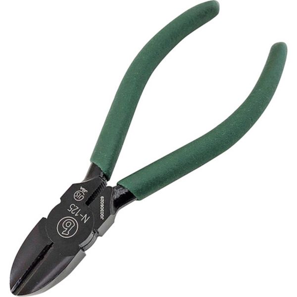 N125  マルビー カチオン電着塗装仕様 強力ニッパー(ビニールグリップ付)125mm