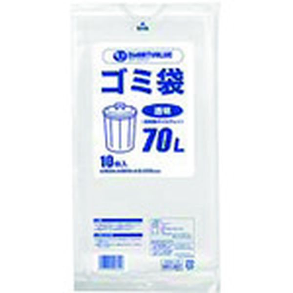 N208J70P  886643ゴミ袋LDD透明70L2百枚