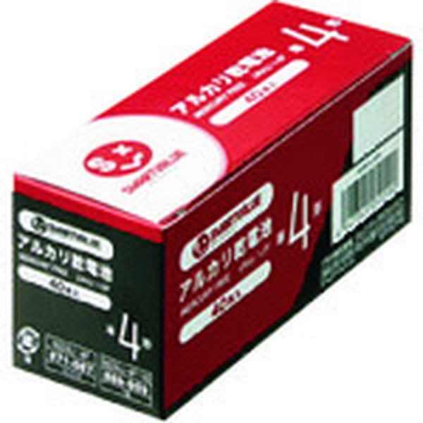 N224J4P10  888959アルカリ乾電池2単4×40本 N224J-4P10