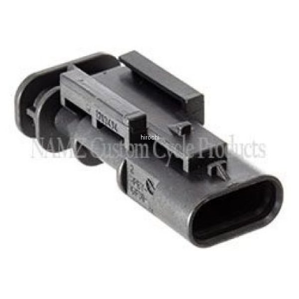 NAMZ 17年以降 ソフテイル Models リア フェンダー ハーネス Male コネクタ Kit for Center Taillight (OEM 69201613)