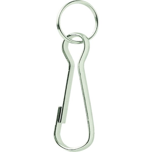 名札用パーツ 板ナスカン＋二重リング 2個