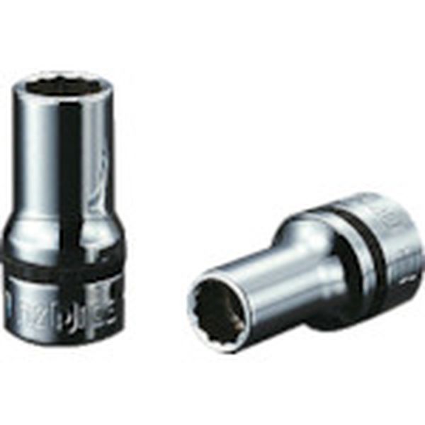 9.5sq.セミディープソケット(十二角)18mm