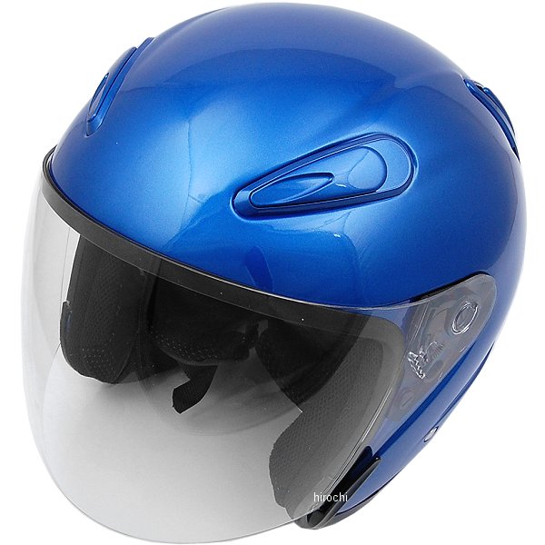 ジェットヘルメット エアロフォルム 青