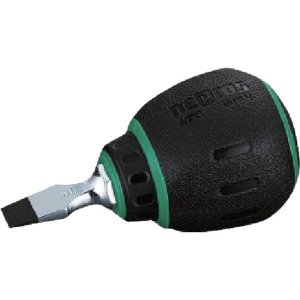 樹脂柄スタッビドライバ(マイナス)6mm