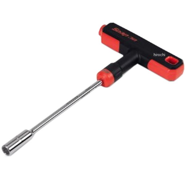 エルゴノミクスハンドル ソフトグリップ ナットドライバー 5/16インチ 6-3/8インチ レッド