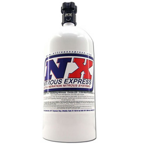 5lb Bottle w/Lightning 500 Valve (5.25 Dia x 17.64 Tall)