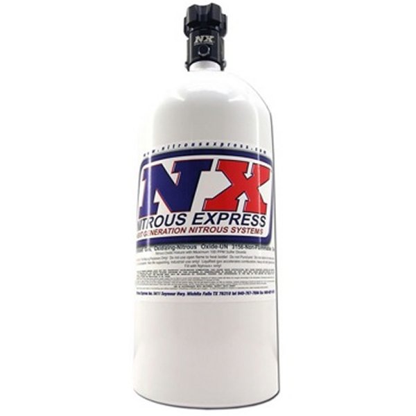 10lb Bottle w/Lightning 500 Valve -6 Bottle Nipple (6.89 DIA. X 20.19 TALL)