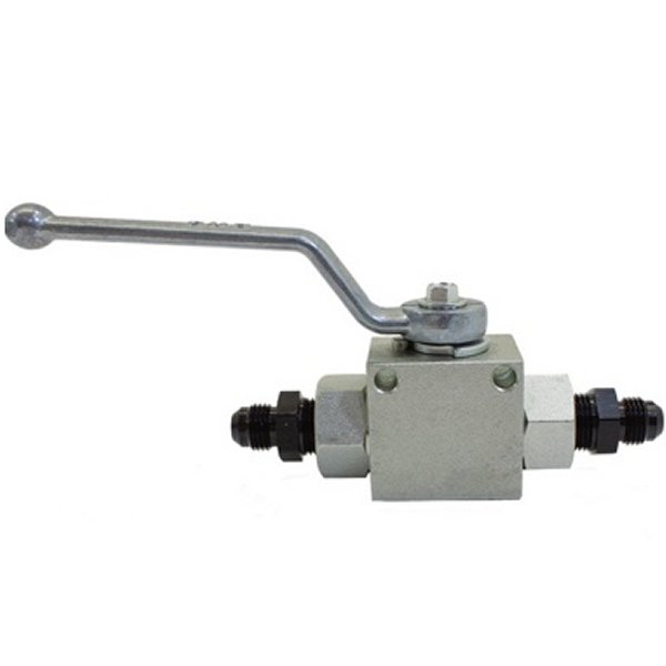 Remote Shutoff Nitrous Valve 6AN Male Inlet and Outlet