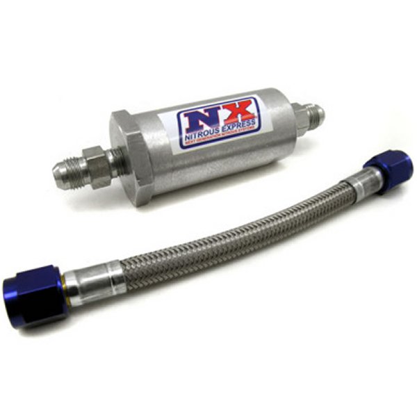 4AN Pure-Flo N2O フィルター & 7 ステンレス Hose (Lifetime Cleanable)