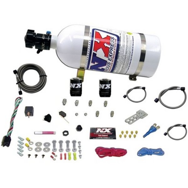 E85 Universal Nitrous Kit for EFI (Single Nozzle Application) w/10lb Bottle