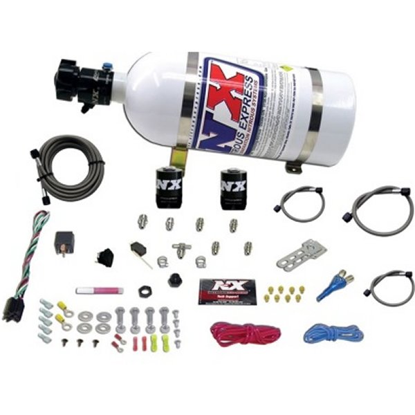 All Sport Compact EFI Single Nozzle Nitrous Kit (35-50-75HP) w/10lb Bottle