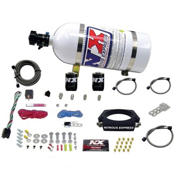 GM LS 90mm Nitrous Plate Kit (50-400HP) w/10lb Bottle