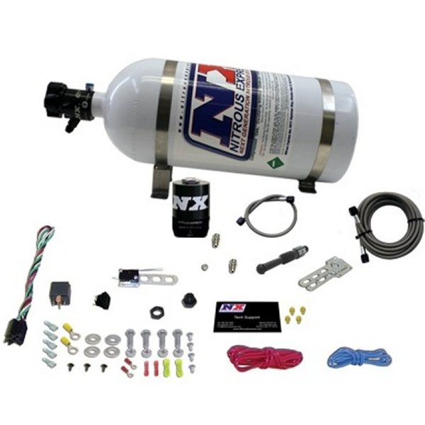 Dry EFI Single Nozzle Nitrous Kit (35-150HP) w/10lb Bottle